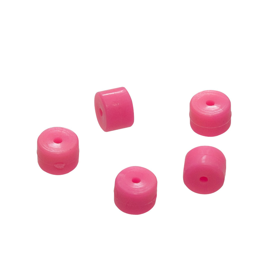 October Mountain Turbo Button 2.0 Pink Bowstring Speed Enhancer 5 pk.
