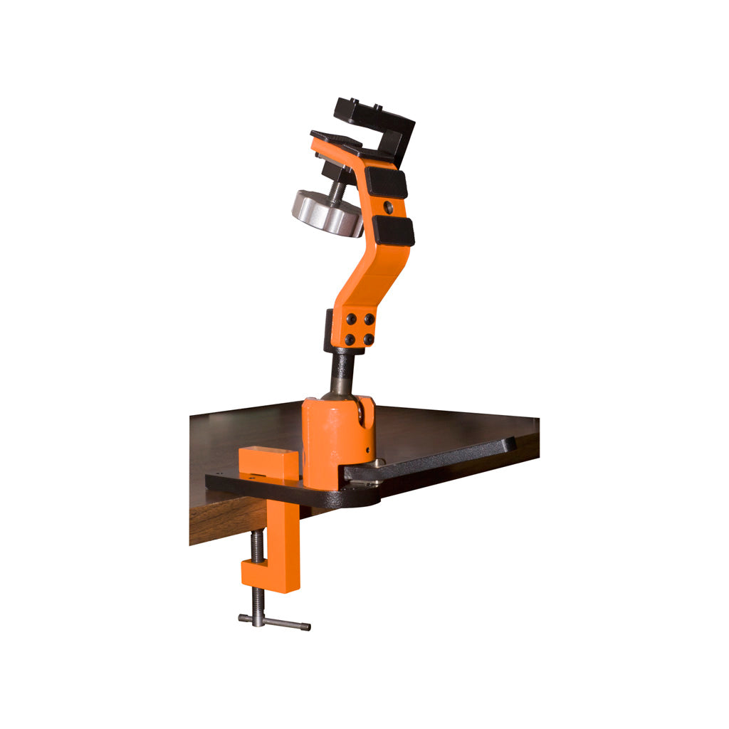 October Mountain Versa-Cradle Standard Vise with Versa-Clamp Mount
