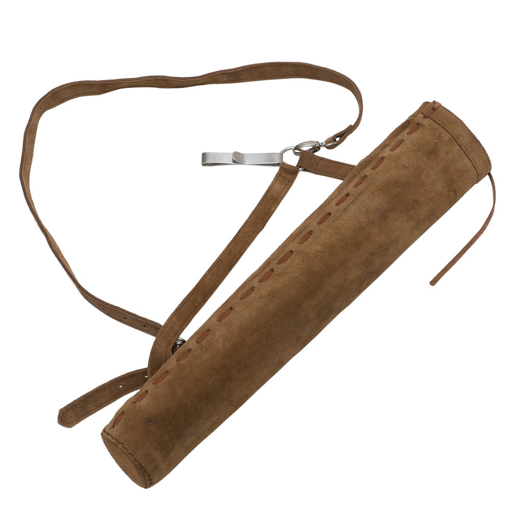 October Mountain Reversible Suede Leather Hip or Shoulder Quiver