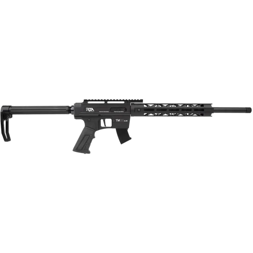 RIA TM22 .22 LR Semi-Auto Rifle, 20" Barrel, Black