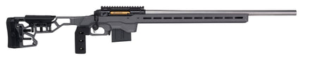 Savage Arms 57559 110 Elite Precision 300 Win Mag 5+1 30" Matte Stainless, Matte Black Rec, Gray Cerakote Adjustable MDT ACC Aluminum Chassis Stock (MB Not Included)