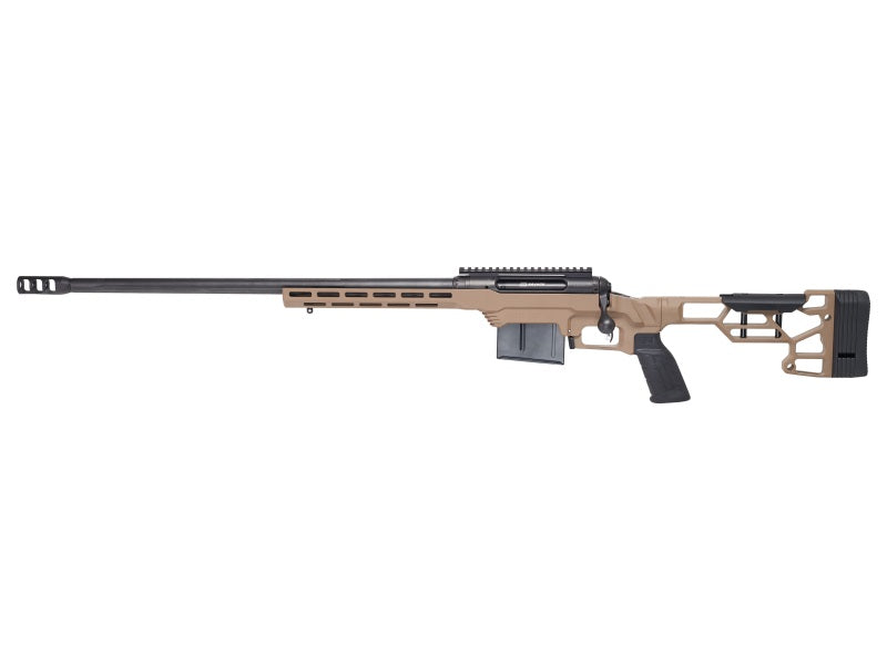 Savage 110 Precision .300 Win Mag 5+1 24" FDE Cerakote MDT Chassis Left-Hand Rifle