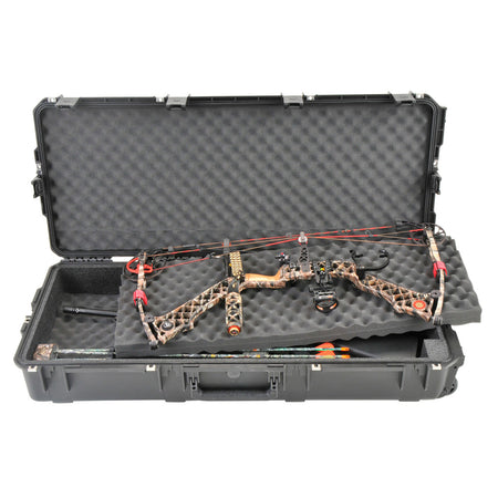SKB iSeries 42 in. Double Bow and Rifle Case Black