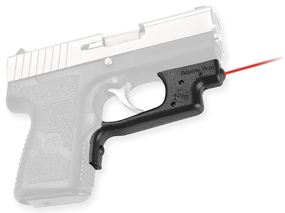 Crimson Trace Laserguard Fits Kahr Arms CT9/CT40/PM9/P9/PM40/P40/CM9/CM40/CW9/CW40, Red Laser Black Polymer