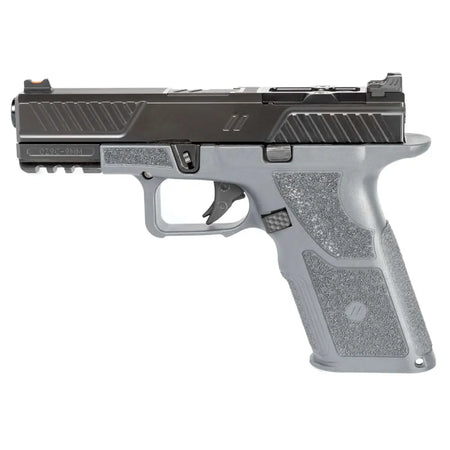 ZEV OZ9C Combat 9mm Pistol - Compact Slide, Gray X Grip
