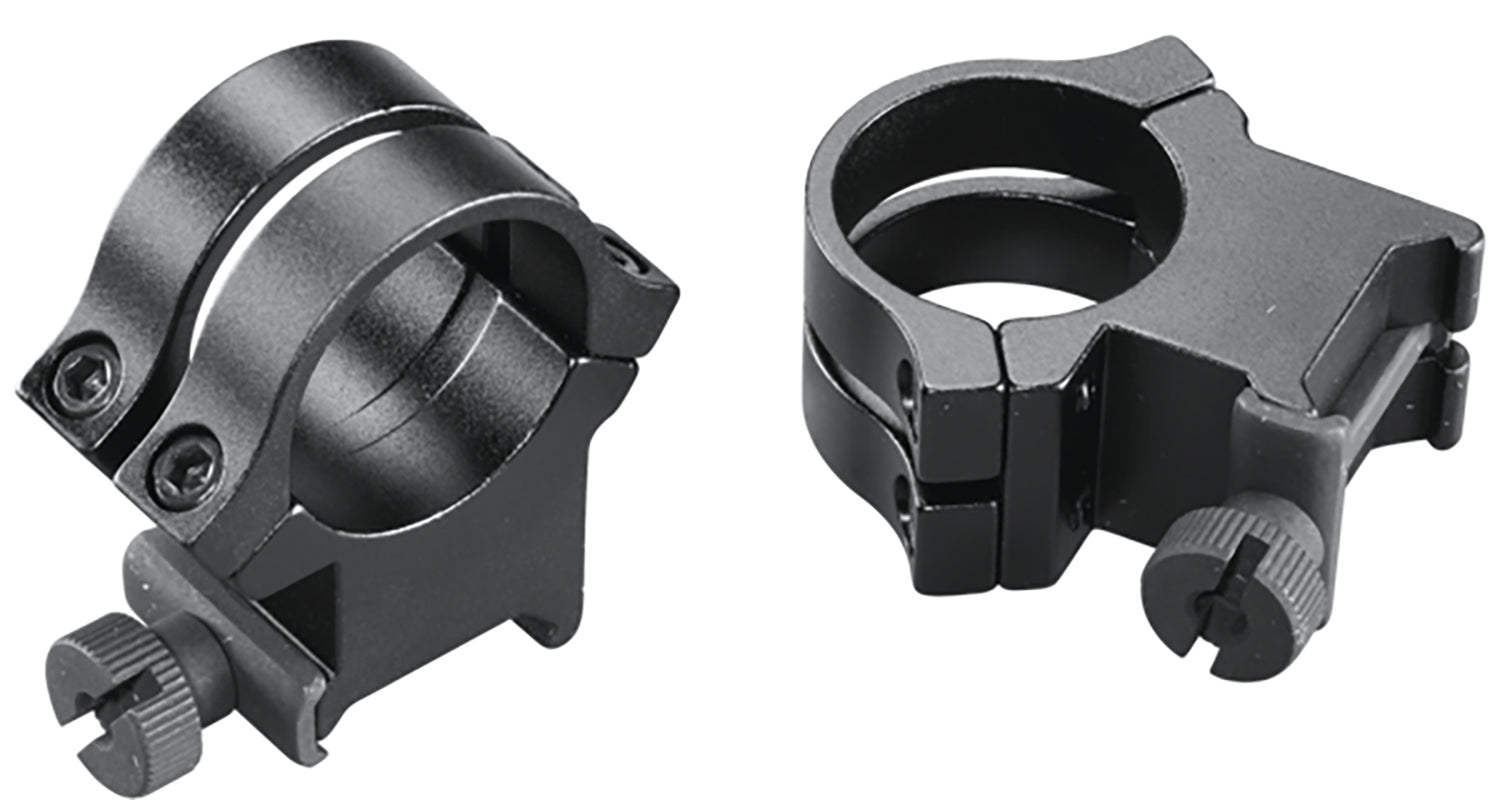 Weaver 49049 Quad Lock Detach Rings Matte Black 1" Extra High