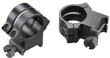 Weaver 49049 Quad Lock Detach Rings Matte Black 1" Extra High