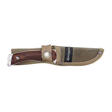 Remington Woodland Skinner 7.5 Inch Fixed Blade Hunting Knife with Sheath