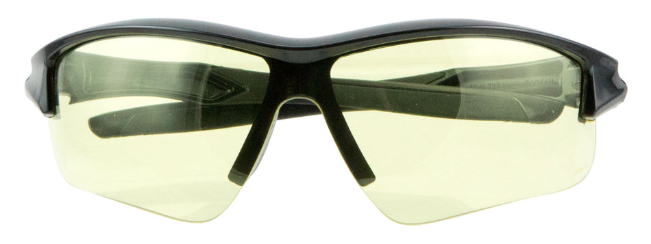 Uvex Acadia Anti-Fog Shooting Glasses Adult Amber Polycarbonate Lens Black Frame