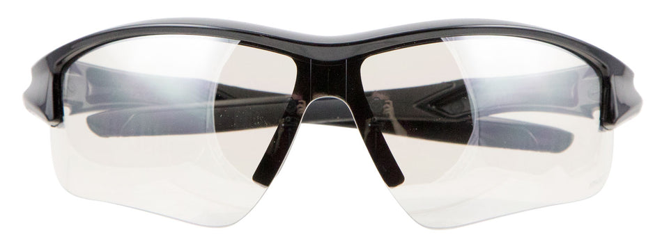 Uvex Acadia SCT Reflect-50 Mirror Lens Shooting Glasses Scratch Resistant Black Frame Adult