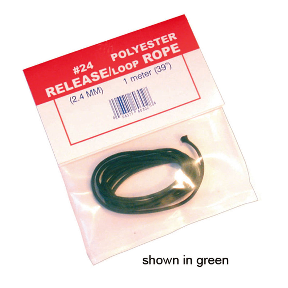 BCY 24 Archery D-Loop Material Neon Green 1m Stiff Braided Polyester