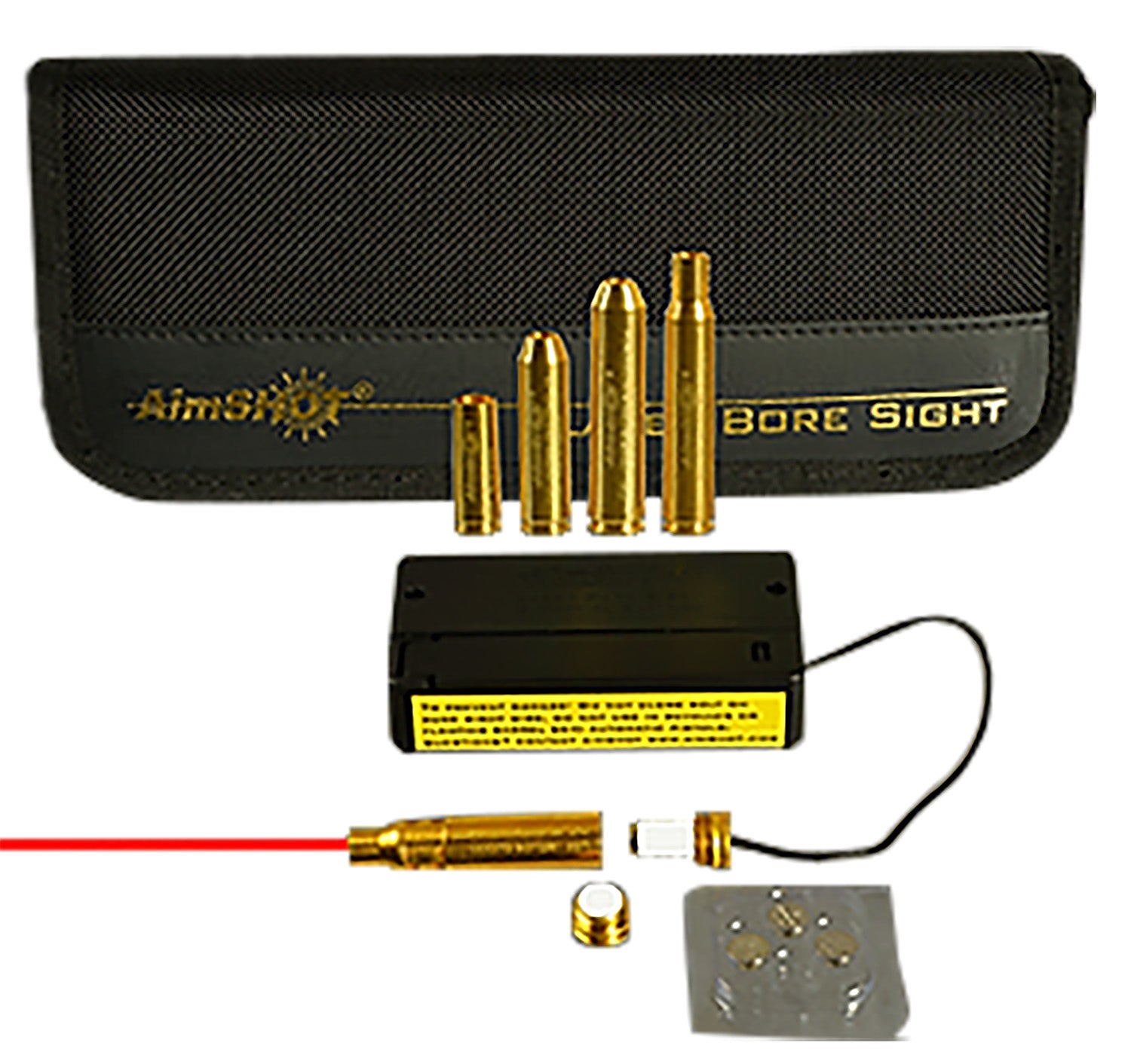 AimShot MBSKIT3 Brass Modular Bore Sight Kit 243 308 Win 7.62x54mm Chamber