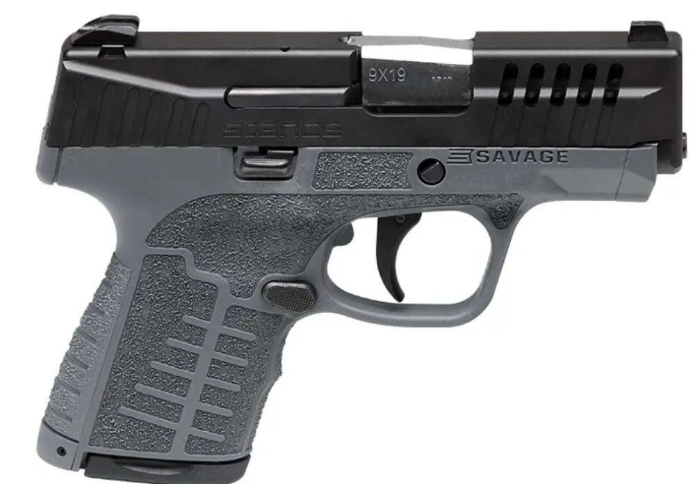 Savage Stance MC9 9mm Luger Pistol, Black/Gray