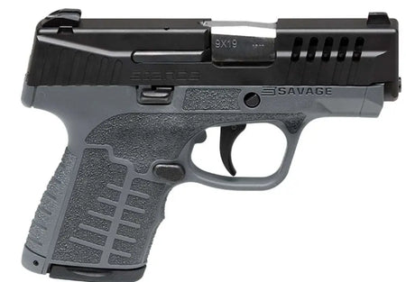 Savage Stance MC9 9mm Luger Pistol, Black/Gray