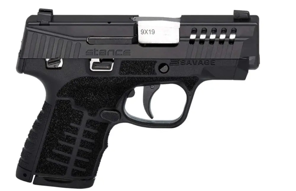 Savage Stance MC9MS 9mm Luger Pistol, Black/Black