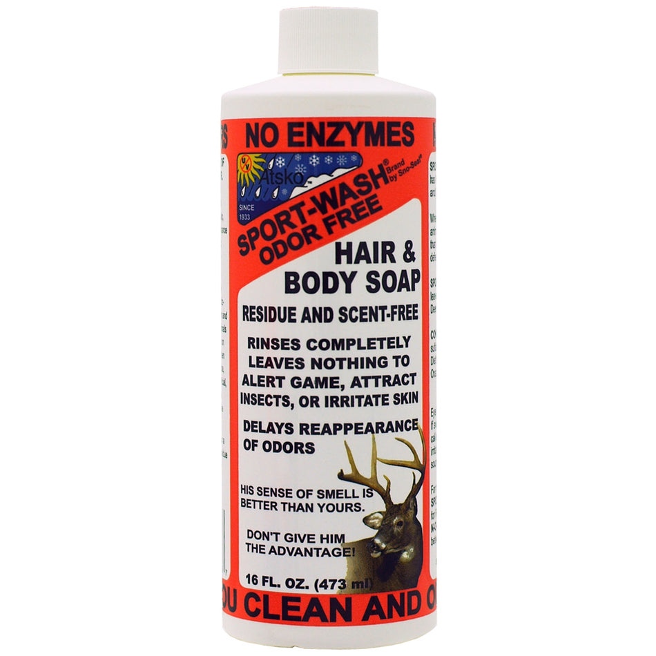 Atsko Sport Wash Odor-Eliminating Hair and Body Soap 16 oz.