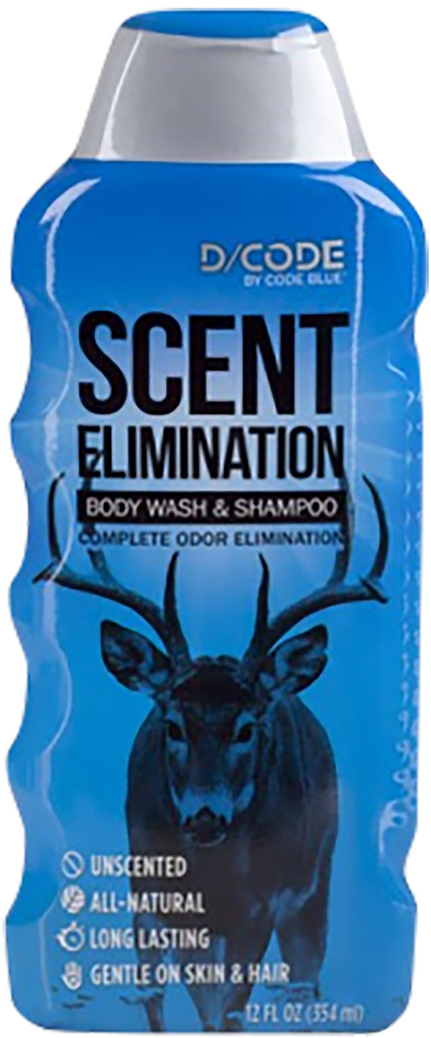 Code Blue D/Code Nanosilver Scent Elimination Body Wash Shampoo 12oz OA1308
