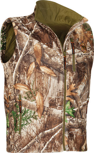 Arctic Shield Barricade Fleece Vest in Realtree Edge Camo, Large