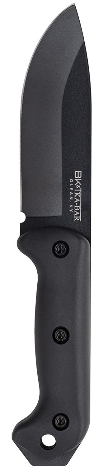 Ka-Bar BK2 Becker Campanion Fixed Blade 5.25" Black 1095 Cro-Van, Black Ultramid Handle & MOLLE Sheath