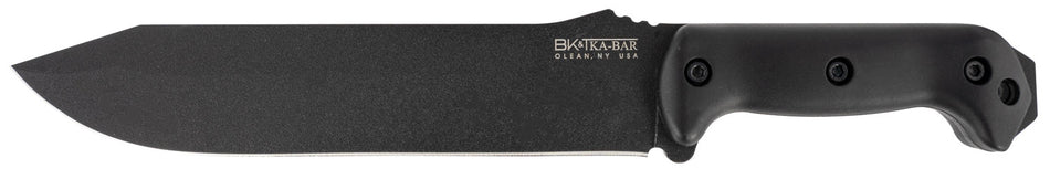 Ka-Bar BK9 Becker Combat Bowie Fixed Blade 9.25" Plain 1095 Cro-Van, Black Ultramid Handle & Polyester Sheath