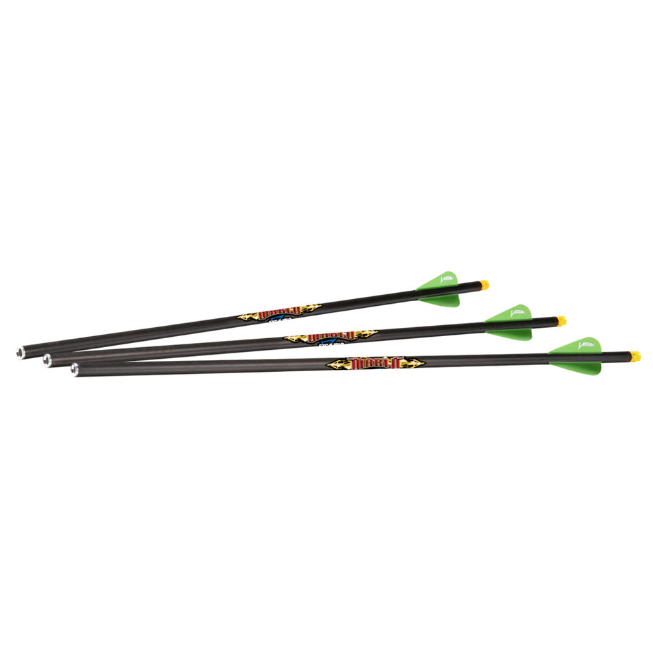 Excalibur Diablo 18 in. Crossbow Bolts with Lighted Nocks for Matrix Series 3 pk.