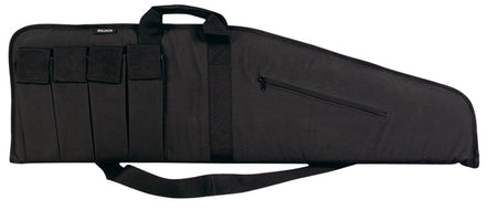 Bulldog BD423 Extreme Tactical 25" Black Nylon Water-Resistant Case with Tricot Lining and Magazine Pouches