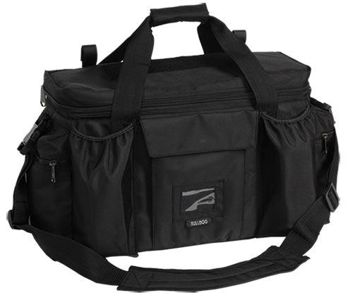Bulldog BD920 Deluxe XL Police and Shooter Range Bag Black Nylon with Dividers and Pockets