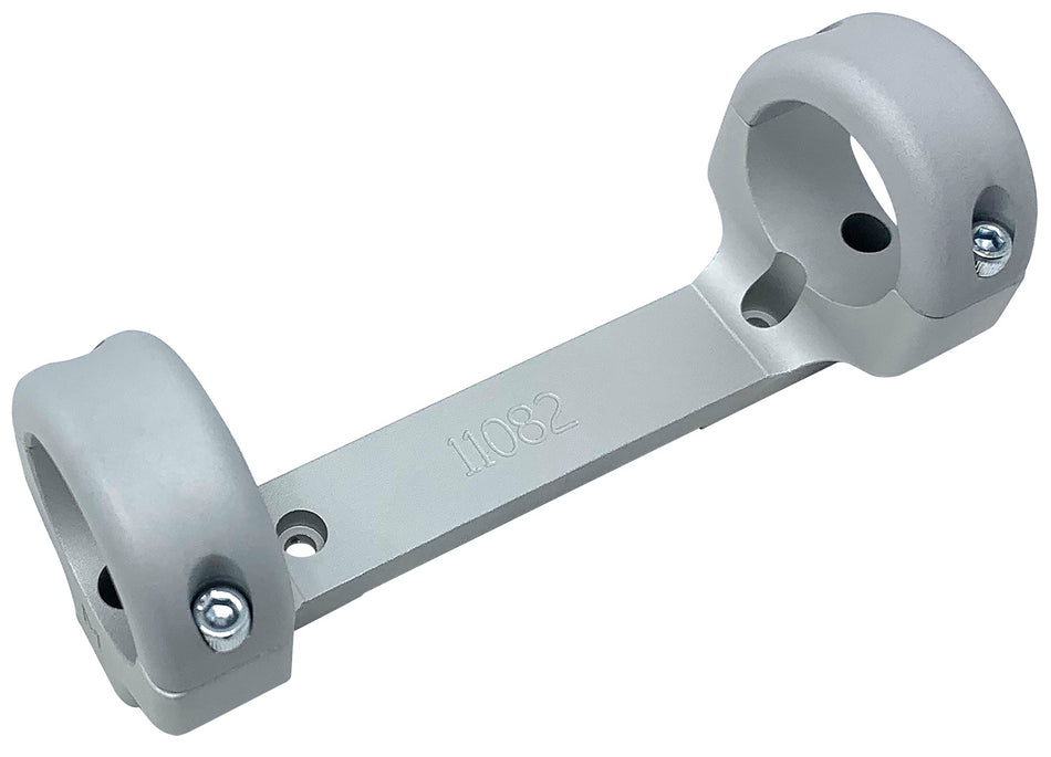DNZ Game Reaper 11083 Ruger 1" Scope Mount/Ring Combo Silver Finish