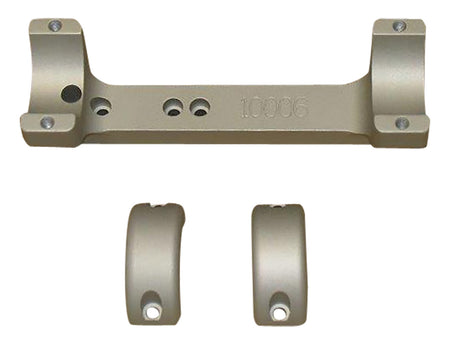 DNZ Game Reaper 10005 Thompson/Center 1" Scope Ring and Mount Combo Silver