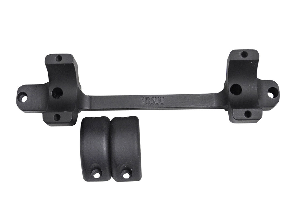 DNZ Game Reaper 18600 Winchester 1" Scope Ring and Mount Combo Matte Black
