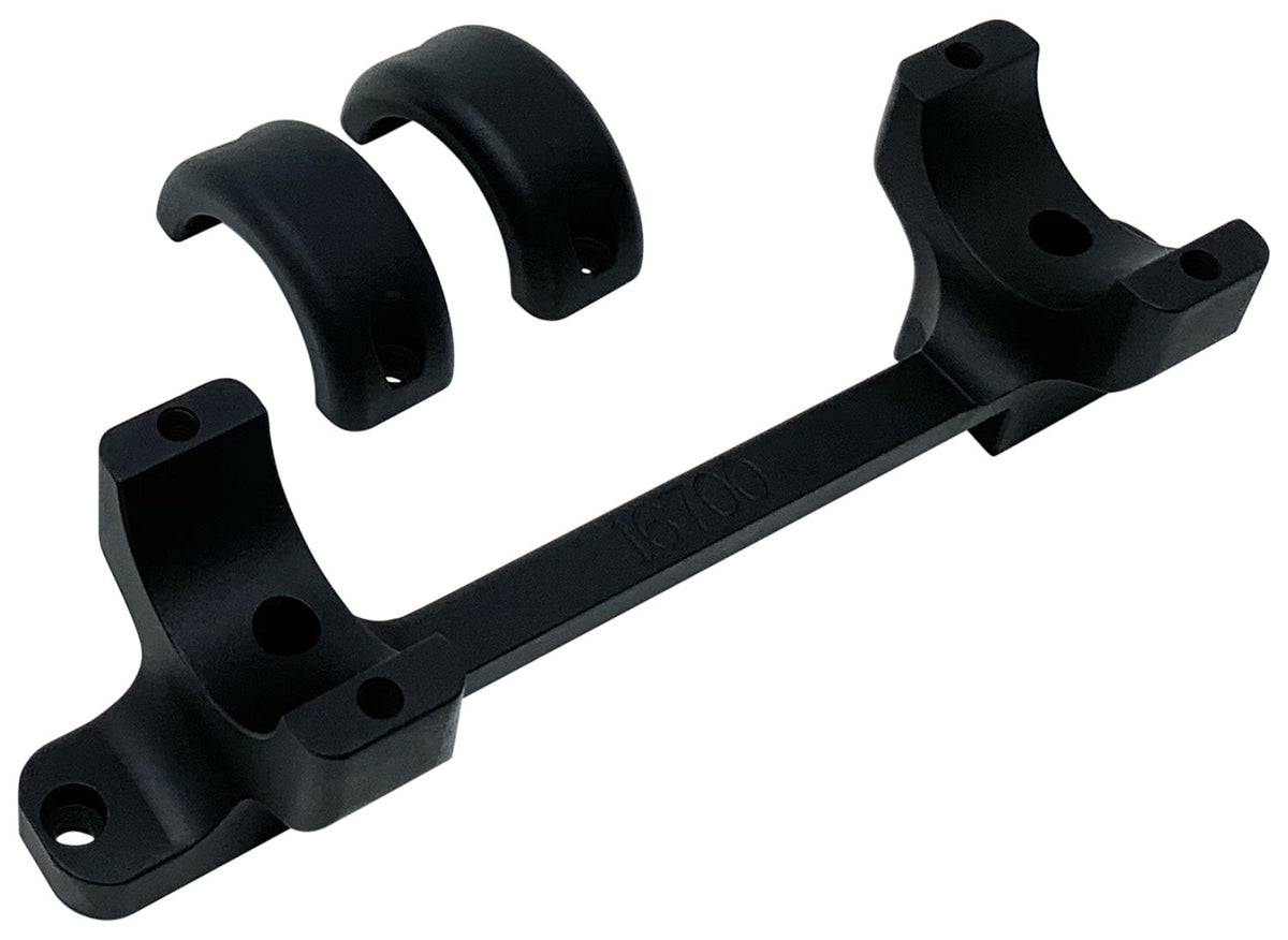 DNZ Game Reaper 16700 Remington 1" Scope Ring and Mount Combo Black