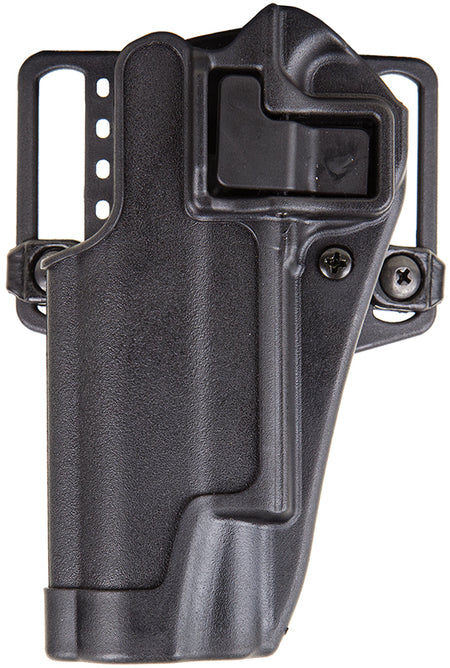Blackhawk Serpa CQC Concealment OWB Holster Size 03 Matte Black Polymer Belt Loop Paddle Fits 1911 Government and Clones Left Hand
