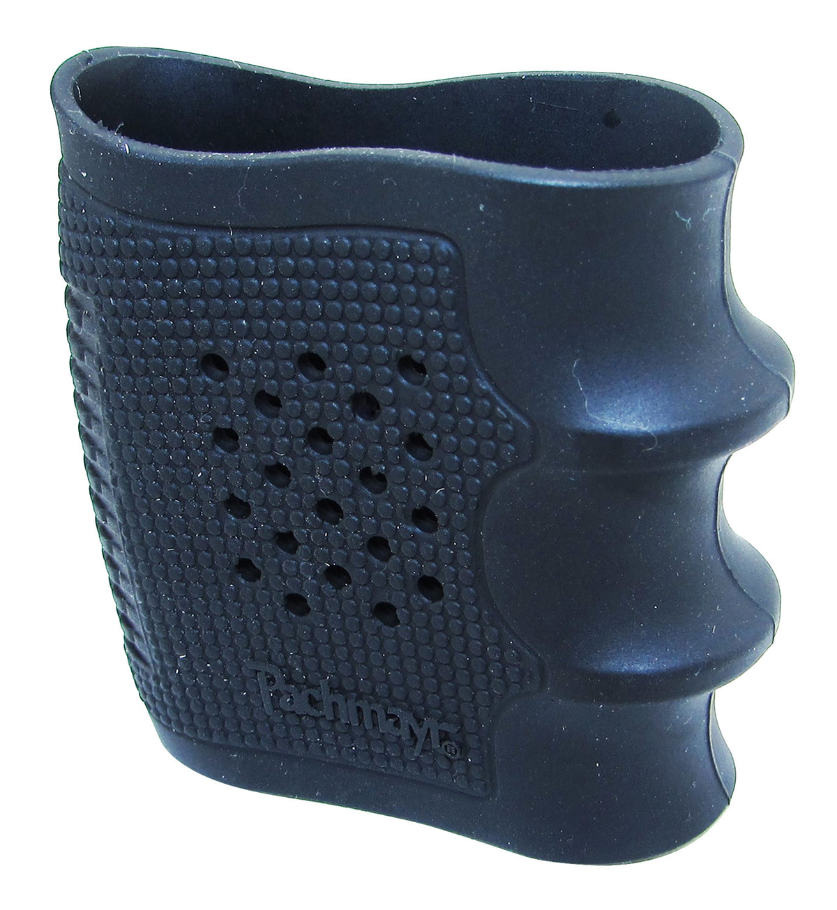 Pachmayr Tactical Black Rubber Grip Glove Finger Groove for S&W Sigma, Walther P99, Taurus 24/7