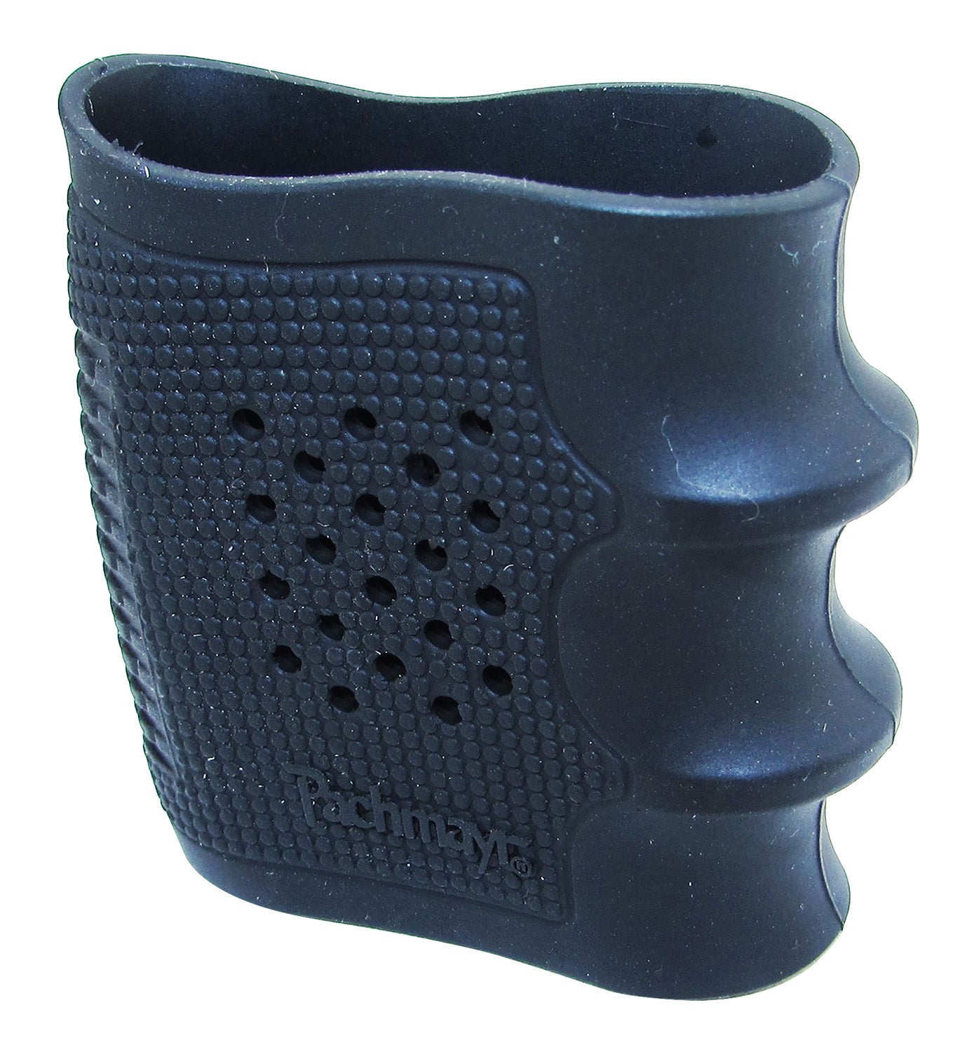 Pachmayr Tactical Black Rubber Grip Glove Finger Groove for S&W Sigma, Walther P99, Taurus 24/7