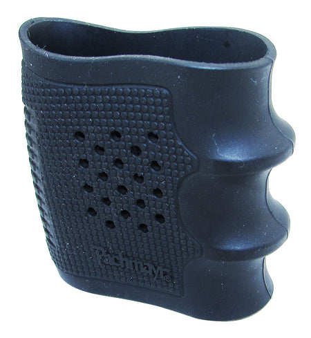Pachmayr Tactical Black Rubber Grip Glove Finger Groove for S&W Sigma, Walther P99, Taurus 24/7
