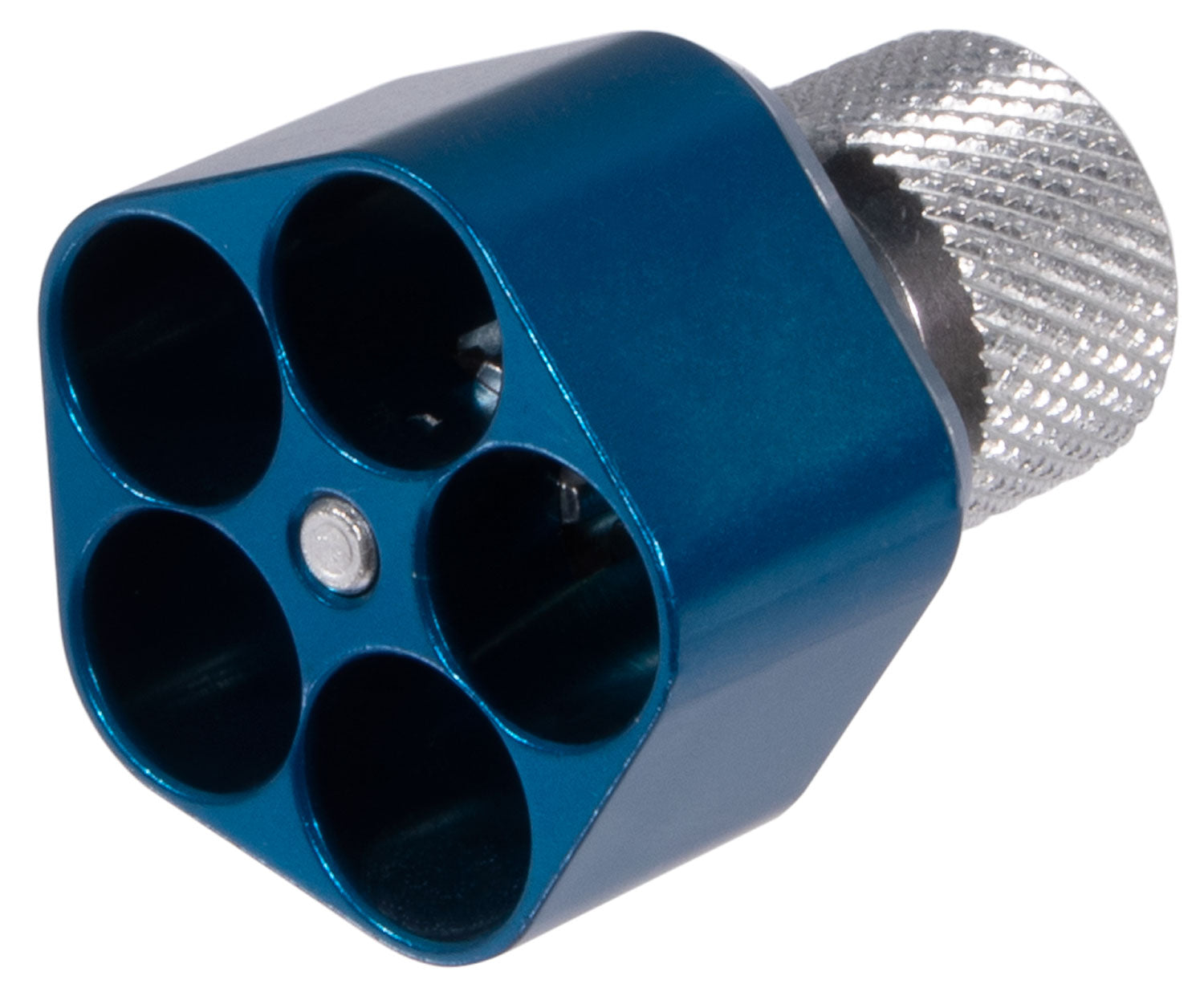 Pachmayr Competition Speedloader 02650 Aluminum Blue Finish Compatible with S&W J Frame