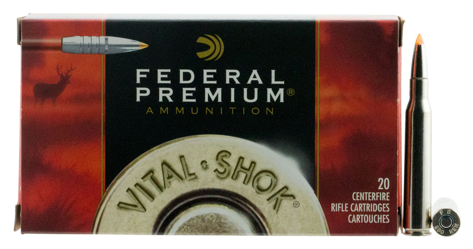 Federal .280 Remington P280TT2 Premium Vital-Shok Trophy Bonded Tip 140 Grain