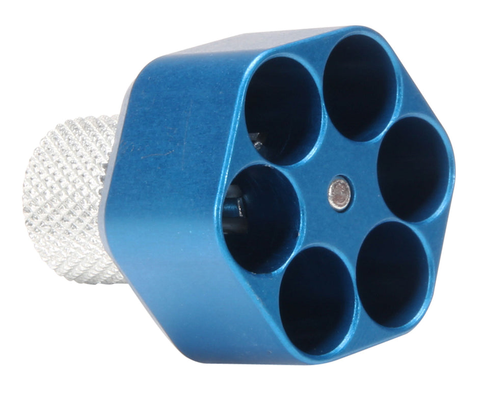 Pachmayr Competition Speedloader 02654 Aluminum Blue Finish S&W L Frame Holds 6 Rounds