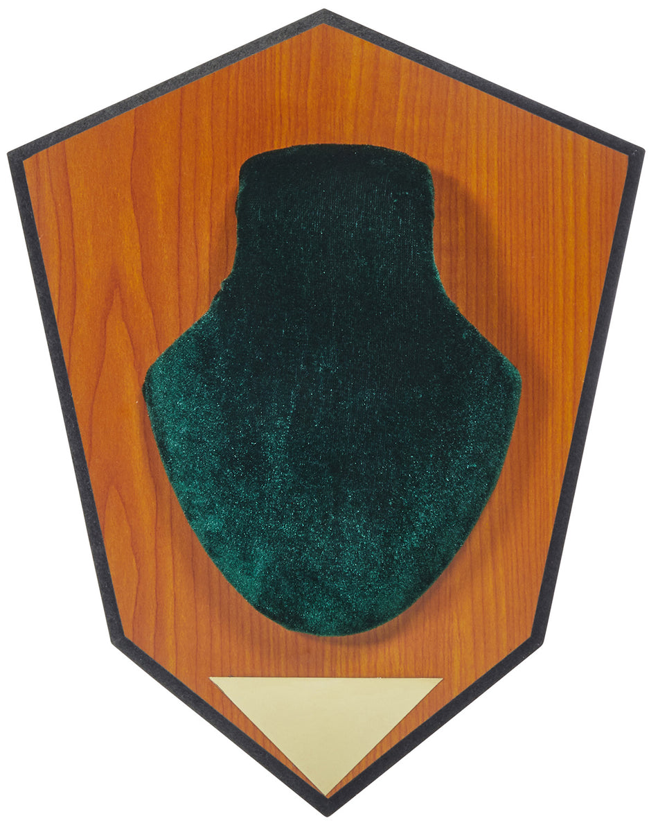 Allen Wood Grain Laminate Antler Skull Mount Kit Green