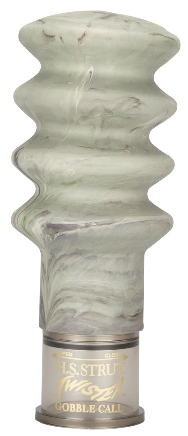 HS Strut Thunder Twister Turkey Gobble Call Open Design Camo Latex Improved Volume