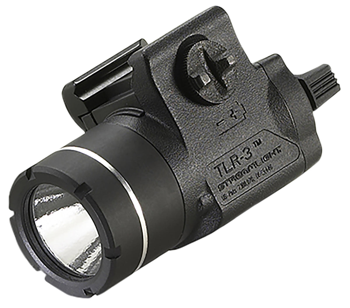 Streamlight TLR-3 69220 Rail-Mount Gun Light Black 170 Lumen White C4 LED