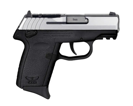 SCCY CPX1TTBKRDRG3 9mm Pistol - Two-Tone/Black Grip, Manual Safety