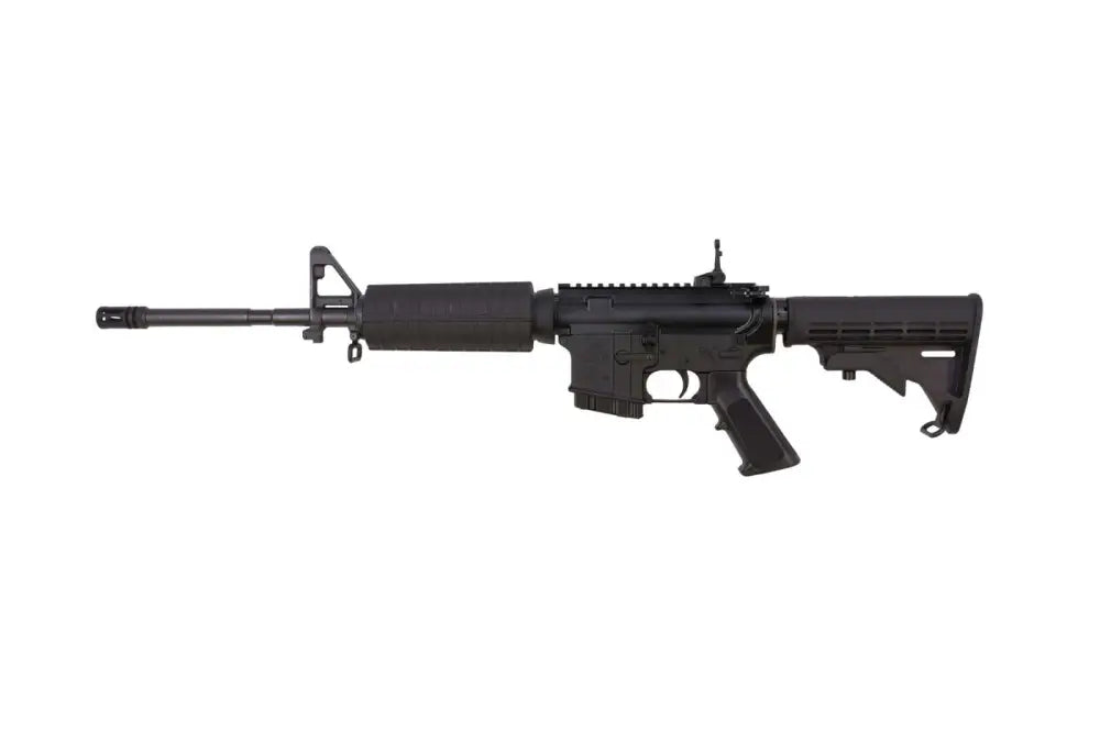 Bushmaster M4 Patrolman .223 Flat Top Rifle, 16" Barrel with Flip-Up Sight - CA Compliant