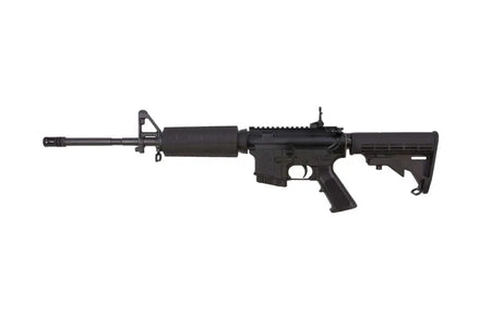 Bushmaster M4 Patrolman .223 Flat Top Rifle, 16" Barrel with Flip-Up Sight - CA Compliant