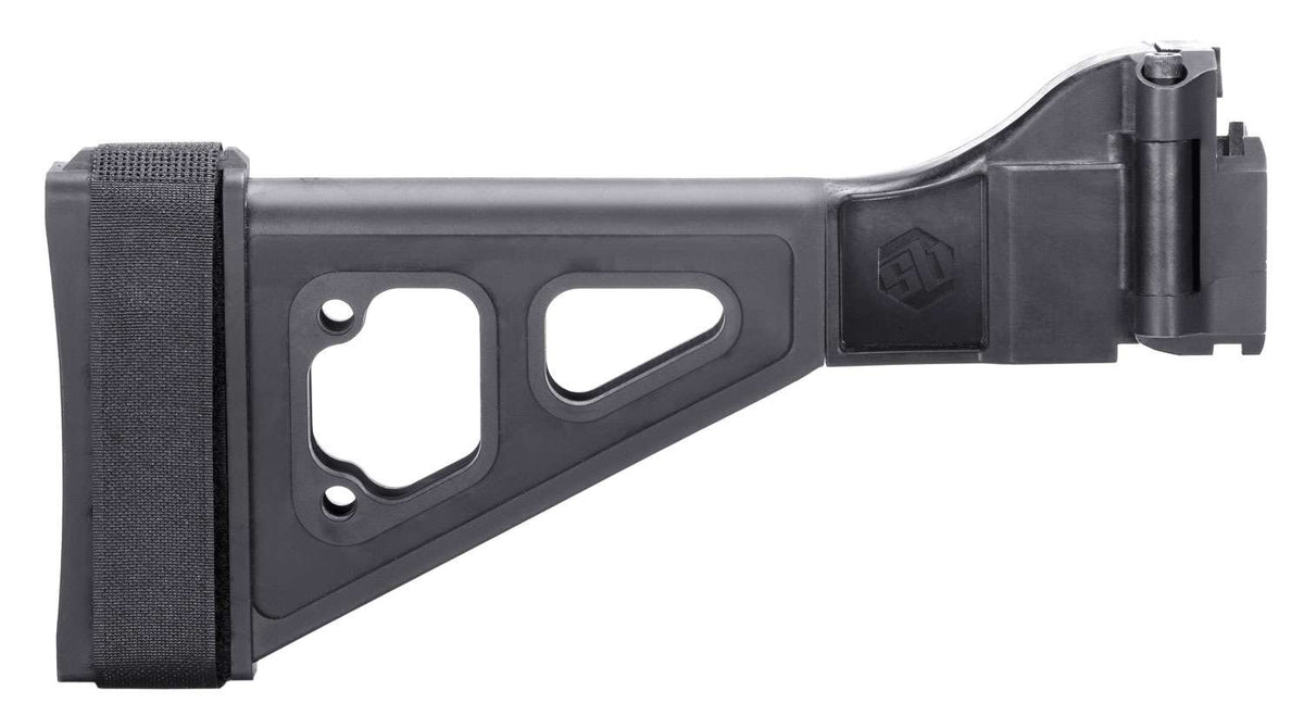 SB Tactical SBT-EVO Brace Black with SBT Logo - Fits CZ Scorpion EVO
