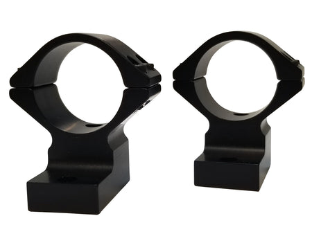 Talley 940714 Scope Ring and Base Combo Black Anodized 1" Tube Tikka T3/T3x Medium Rings