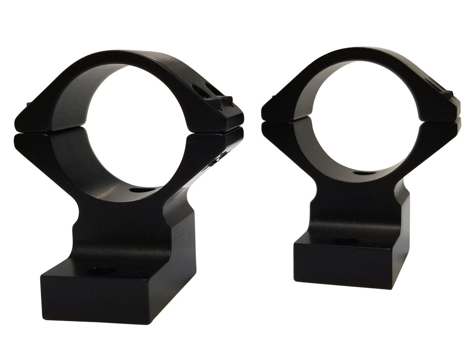 Talley 730714 Scope Ring and Base Combo Black Anodized 30mm Tube Tikka T3/T3x Low Rings
