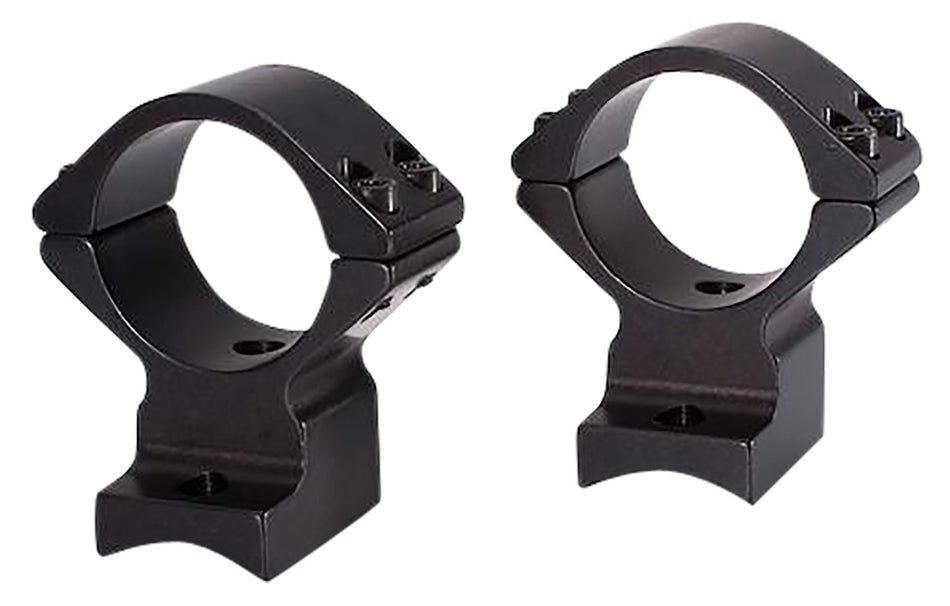 Talley 940706 Scope Ring and Base Combo Black Anodized 1" Tube Weatherby Mark V Non-Magnum Action Medium Rings