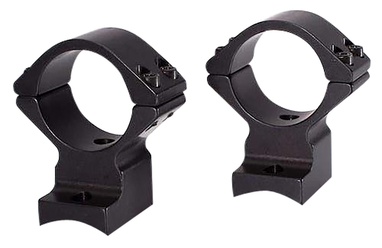 Talley 940705 Scope Ring and Base Combo Black Anodized 1" Tube Weatherby Mark-V Magnum Action Medium Rings