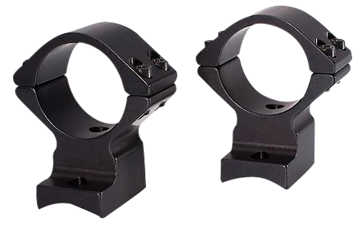 Talley 930734 Scope Ring and Base Combo Black Anodized 1" Tube Weatherby Vanguard Low Rings